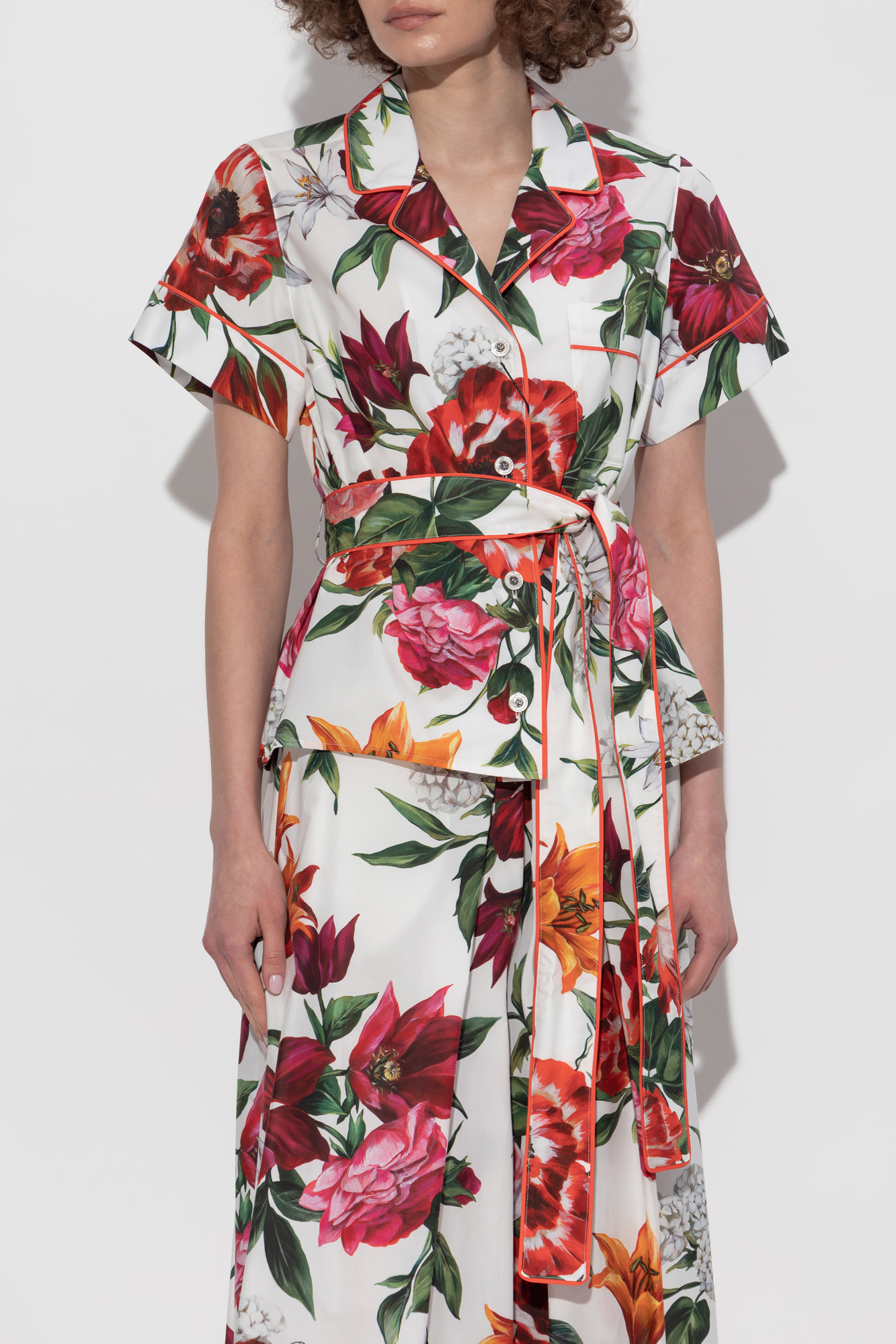Dolce & Gabbana Shirt with floral motif | Women's Clothing